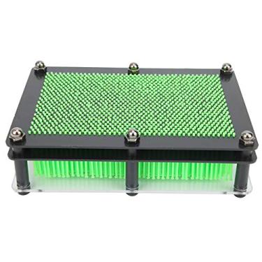 Imagem de Yctze 3D Pin Art Toy and Sculpture Board - Toy de Arte de Clone Exclusivo para Crianças e Adultos - Decoração Criativa de Desktop e Estimulador de Imaginação (M 8,5 x 6,5 x 1,6in)