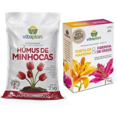 Imagem de Torta De Mamona + Húmus De Minhoca Vitaplan - Nutriplan