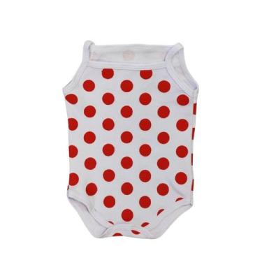 Imagem de Body Alcinha Bebe Menina Roupa Verão Estampado 100% Suedine - Sassá Ba
