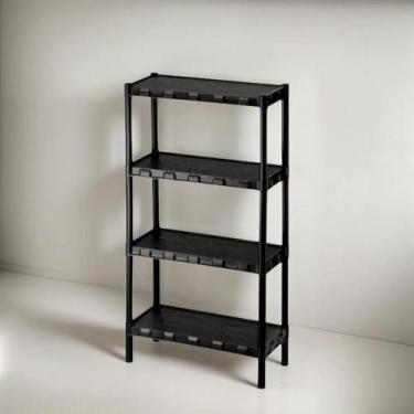 Imagem de Estante modular com 4 prateleiras preta 851 - Agraplast