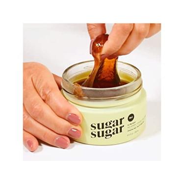 Imagem de Sugar Sugar Removedor e esfoliante de pelos com cera de açúcar Glow Goop. Sem tiras, sem espátulas, rosto, corpo, biquíni vegano, 1 CT