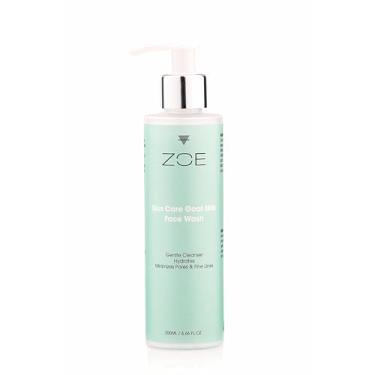 Imagem de ZOE Skincare – Sabonete facial natural com leite de cabra – limpador facial para pele sensível e pele seca – Vitamina E e ALOE VERA – Cuidados com a pele orgânicos sem crueldade e fragrância