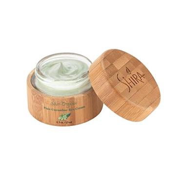 Imagem de Shir-Organic Creme para olhos de pepino puro para olheiras, inchaço dos olhos, rugas, hidratação instantânea, creme antienvelhecimento para olhos para todos os tipos de pele (15 ml)