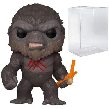 Imagem de Boneco de vinil Funko POP Godzilla vs Kong Battle Scarred King Kong