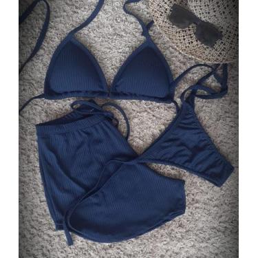 Imagem de Biquini e Shortinho malha canelada - NAGAB, Verde lima