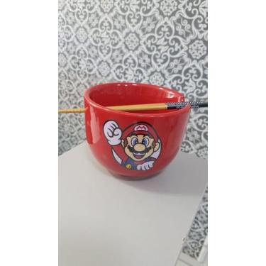 Imagem de Bowl com Hashi Super Mario - Zona Criativa