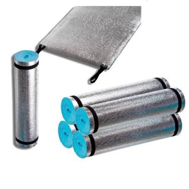 Imagem de Kit 5x Isolante Colchonete Térmico Aluminizado Guepardo Solteiro 180x5