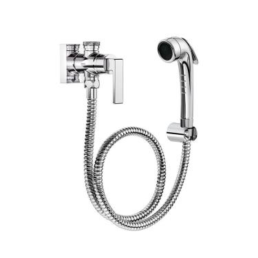 Imagem de Ducha Higiênica Docol Stillo 823706 Com Registro E Derivação Cromada