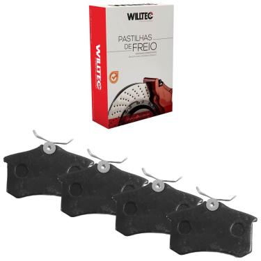 Imagem de Kit Pastilha Freio Traseira Citroen C3 C4 C8 DS3 Girling