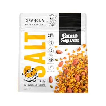 Imagem de Granola Salgada Cúrcuma e Gengibre GranoSquare 200g