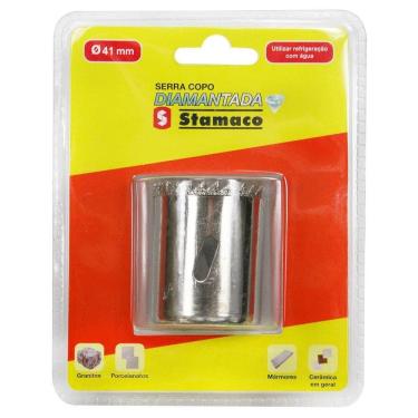Imagem de Serra Copo Diamantada 41mm - 4868 - STAMACO