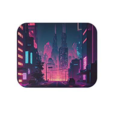 Imagem de Mouse Pad em Tecido - Cyberpunk - City