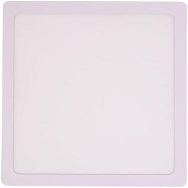 Imagem de Plafon Quadrado Sobrepor Abs Branco Bivolt Foxlux 18W - 6500