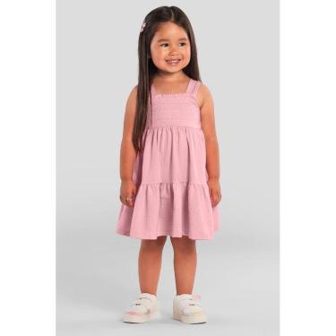 Imagem de Vestido infantil menina texturizado Brandili