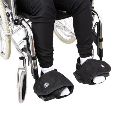 Imagem de Protetor Para Segurança E Fixação De Pé Em Cadeira De Rodas