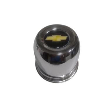Imagem de Calota Centro Roda C10 C14 D10 D20 Veraneio Todos Metal 90Mm