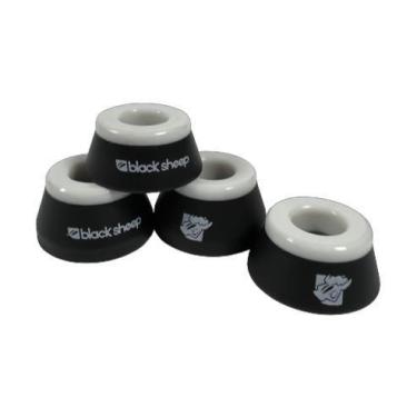 Imagem de Amortecedor skate conico black sheep branco/soft (dureza 85a)