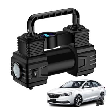 Imagem de Inflador de Pneus Compressor de Ar Portátil - Bomba De Ar Portátil Com LED Para Pneus De | Compressor De Elétrico Digital - Para Bicicletas Motocicletas Autocaravanas s Caminhões Uso Na Estrada Ao