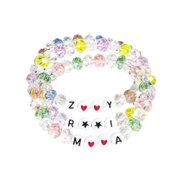 Imagem de SAVITO Pulseiras de amizade combinando, 3 peças, pulseiras Huntrix para caçadores de demônios, acessórios rumi, jinu zoey mira, bijuterias, presentes para meninas, crianças, Halloween, Natal