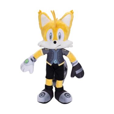 Imagem de Sonic Prime 13-inch Soft Plush Tails Nine Ages 3+ (Officially licensed by Sega and Netflix)