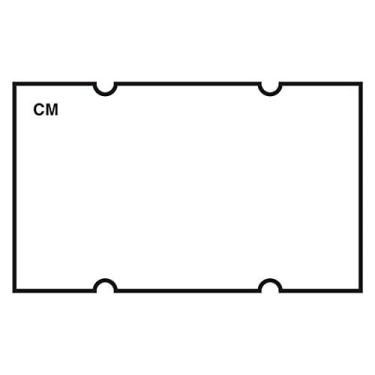 Imagem de DayMark Safety Systems IT120643 CoolMark Date Coder Etiqueta congelável em branco, para DM5 SpeedyMark 5, pistola de marcação de 3 linhas, branca, pacote com 6 rolos