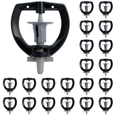 Imagem de Kit 30 Microaspersores MF2 30 LPH Amanco Hortas e Jardins  Irrigação U