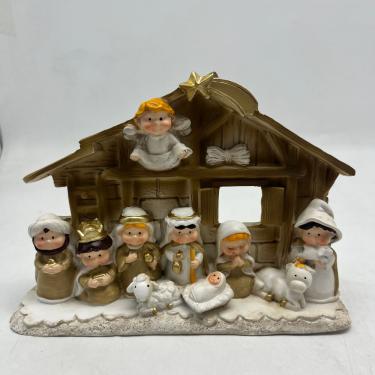 Imagem de PRESEPIO REIS MAGOS DOU 14,5CM FST