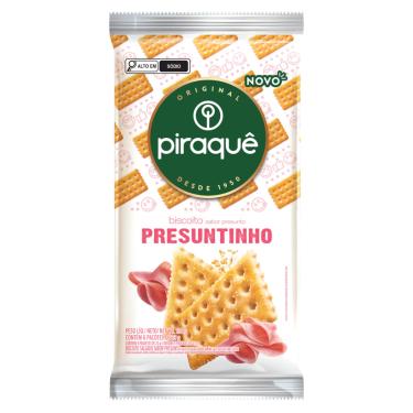 Imagem de Piraquê Biscoito Salgado Presuntinho 36x138g