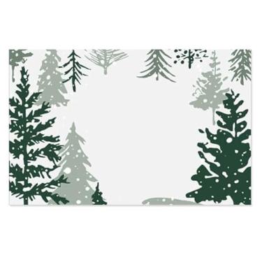 Imagem de Gift Enclosure Cards - 3.5 x 2.25 Inch - 50 Pack (Snowy Pines)