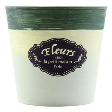 Imagem de Mini Vaso De Planta Cachepot Estampado Decorado 12,5cm