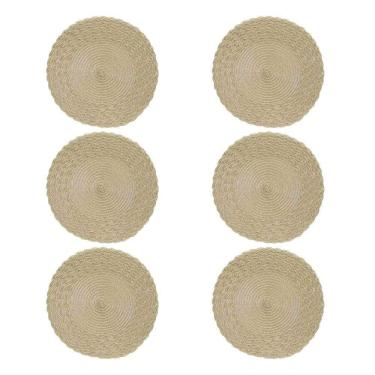 Imagem de Jogo Americano Copa E Cia 6 Peças Starry Gold