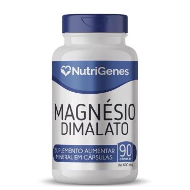 Imagem de Magnésio Dimalato 90 Cápsulas 600mg Nutrigenes