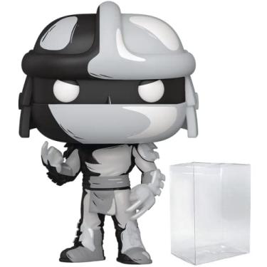 Imagem de POP Tartarugas Ninja Teenage Mutant – Shredder (exclusivo de pré-visualizações de PX) boneco de vinil Chase preto e branco (incluído com caixa protetora compatível)