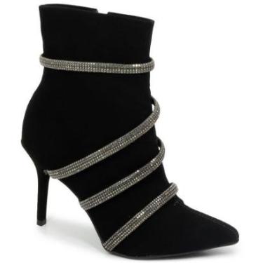 Imagem de Bota Via Uno Salto Brilho Feminino-Feminino
