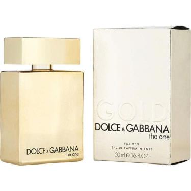 Imagem de Perfume Masculino Dolce & Gabbana The One Gold Eau De Parfum Intense Spray 50 Ml