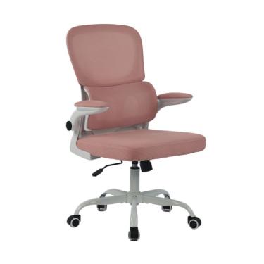 Imagem de Cadeira de Escritório Giratória Diretor Joyful Rosa Claro