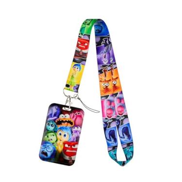 Imagem de Cordão de desenho animado engraçado Whimsy, cordão de suporte de crachá de desenho animado para cartão, viagem (Corful 2)