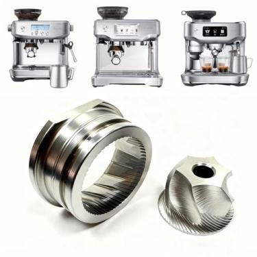 Imagem de Substituição do conjunto de rebarbas cônicas - compatível com máquinas de café expresso Breville BES995/BES980XL/BES990/BES880/BES881/BES878 (de 1926 PDC)