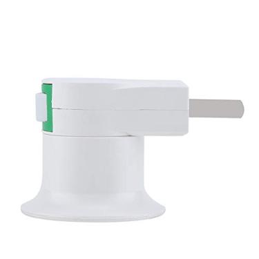 Imagem de Adaptador de soquete de lâmpada E27 com controle de interruptor ideal para vários cômodos, plugue da UE branco (plugue dos EUA)
