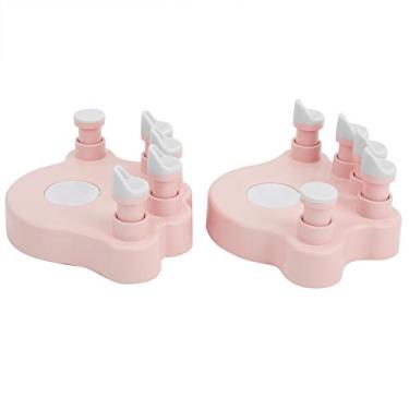 Imagem de RiToEasysports O Exercitador de Força Dos Dedos do Piano Corrige O Formato da Mão para Iniciantes e Amantes de Piano amadores. ABS + Silicone (Róseo)