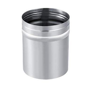 Imagem de Espanador de açúcar em pó, peneira agitadora de cacau em pó de aço inoxidável adequada para açúcar de confeiteiro de chocolate (350 ml)