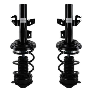 Imagem de Alpaspare Conjunto completo de suporte dianteiro e traseiro e encaixe de amortecedor para Dodge Dart 2013-2016 Desempenho de amortecimento superior conforto de condução construção durável, para 272642