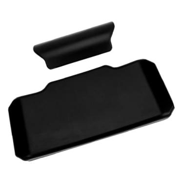 Imagem de Ysyqkn Encosto de Espuma PU Preta de Alto Desempenho com Absorção de Impacto, Substituição Direta, Design Bipartido, Encosto Universal para Porta-malas de Pa, Serve para 80l 85l
