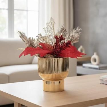 Imagem de Cachepot Vaso Em Cerâmica - Larisa Ouro - Ter Steege