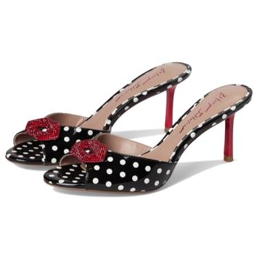 Imagem de Betsey Johnson Casidy feminino, Bolinhas pretas e brancas, 34