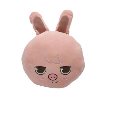 Imagem de Boneca de brinquedo de pelúcia Pink Pig Anime 39 cm para presente infantil