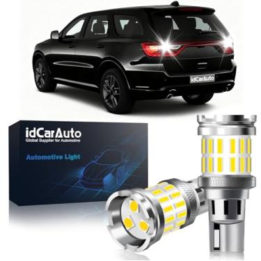 Imagem de idCarAuto 912 921 T15 Luzes LED de Backup Reversa (pacote com 2) – 6000K Xenon Branco Super Brilhante, Compatível com 904/906/W16W (Para Dodge Durango (2011-2020))