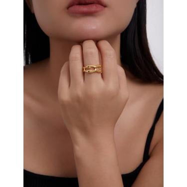 Imagem de Anel Sea Star Empilhável Knuckle Promise: presentes de Natal presentes de amizade para mulheres dia dos namorados