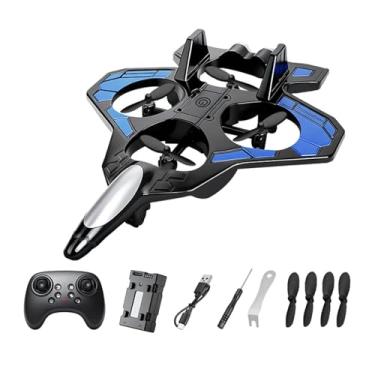 Imagem de Fiocias Avião de Controle Remoto, Planador Recreativo para Voo Ao Ar Livre, Ideal para Crianças, Adultos E Meninos, Azul