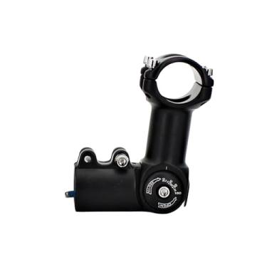 Imagem de Extensor de avanço de guidão ajustável em alumínio para guidões de 25,4/31,8 mm e 90 mm/110 mm, compatível com bicicletas de montanha, estrada e urbanas.(31.8x80mm)